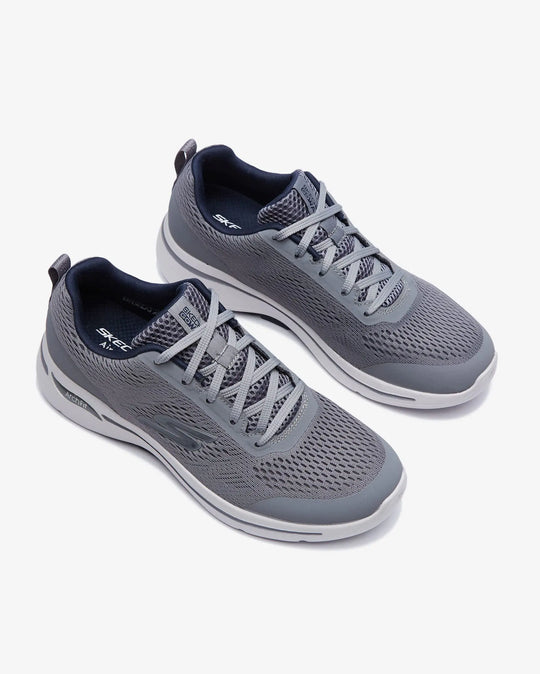 Skechers Men's Gowalk Arch Fit-athletic Workout Walking Shoe With Air Cooled Foam 9 X-Wide Grey/Navy